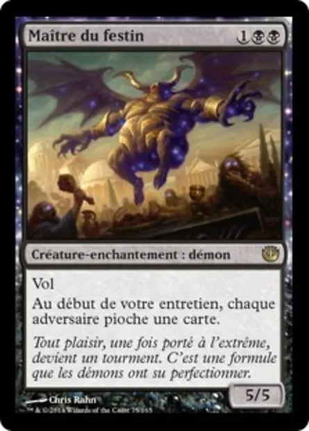 Maître du festin, carte Magic JOU 75 — extension Incursion dans Nyx