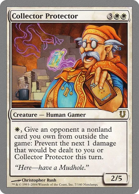 Collector Protector, Magic card UNH 7 — Unhinged set