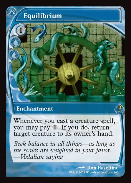 Equilibre, carte Magic MB2 162 — extension Mystery Booster 2