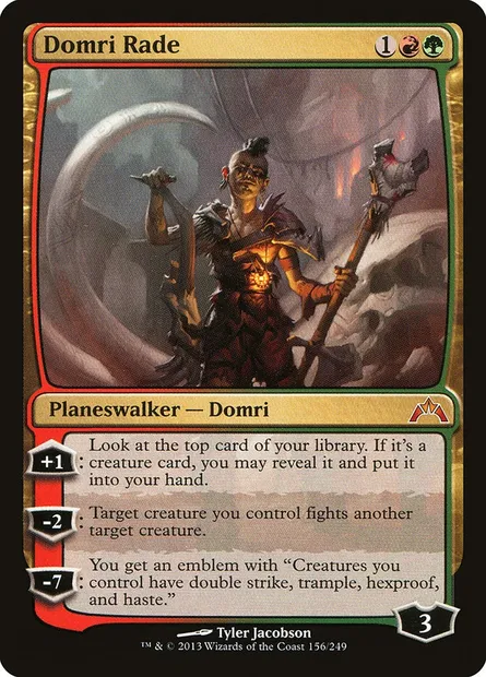 Domri Rade, Magic card GTC 156 — Gatecrash set