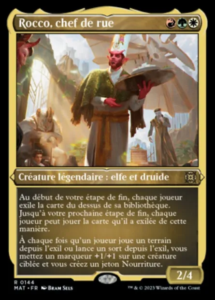 Rocco, chef de rue, carte Magic MAT 144 — extension L'invasion des machines : le jour d'après