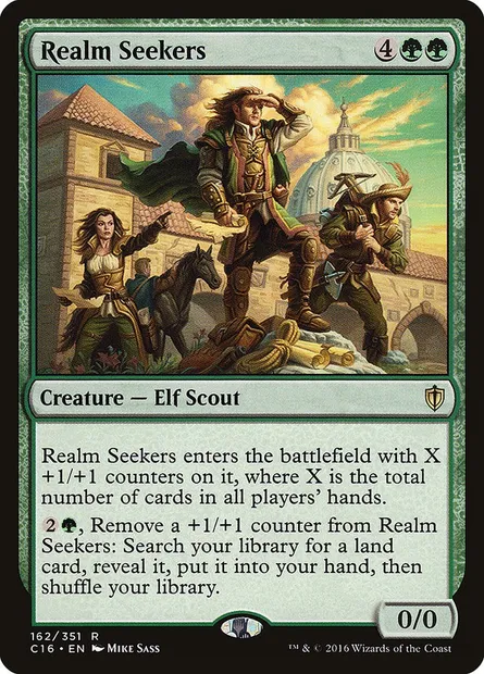 Realm Seekers, Magic card C16 162 — Commander 2016 set