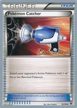 Pokemon Catcher, Pokémon card WCD13 095-2 — World Championship Decks 2013 set
