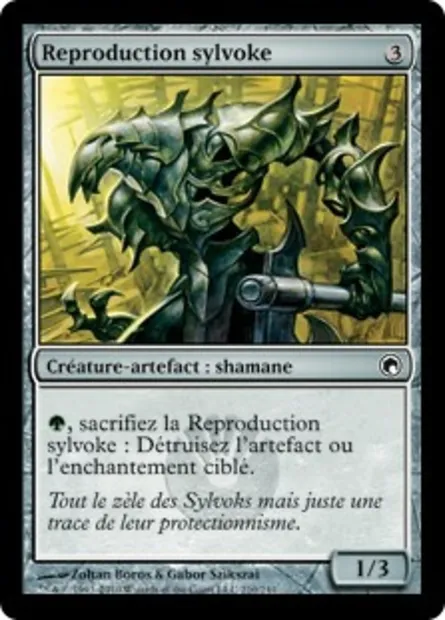 Reproduction sylvoke, carte Magic SOM 210 — extension Cicatrices de Mirrodin
