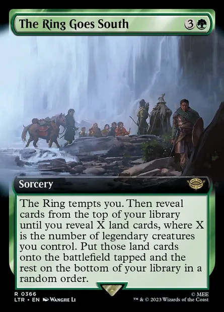 The Ring Goes South, Magic card LTR 366 — The Lord of the Rings: Tales of Middle-earth set