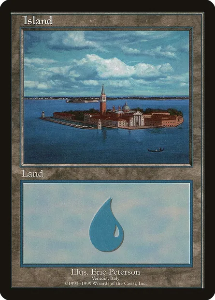 Île, carte Magic PELP 7 — extension European Land Program