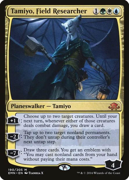 Tamiyo, Field Researcher, Magic card EMN 190 — Eldritch Moon set