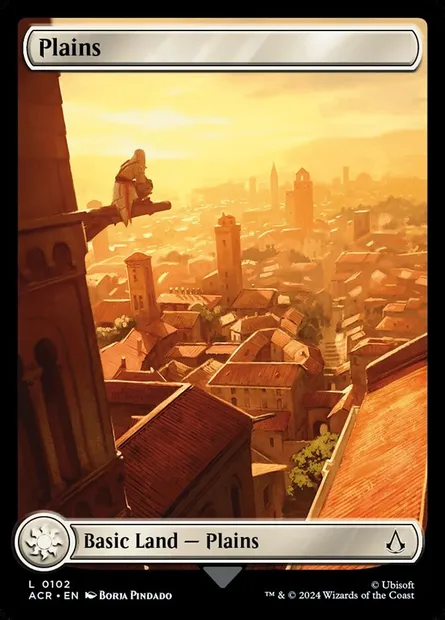 Plains, Magic card ACR 102 — Assassin's Creed set