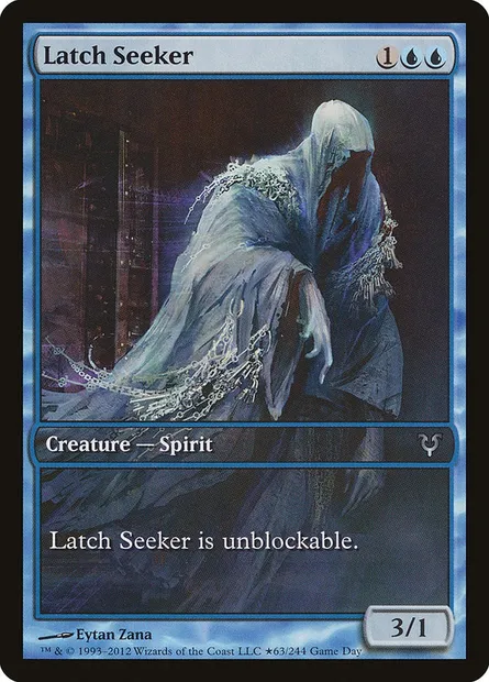 Latch Seeker, Magic card PAVR 63 — Avacyn Restored Promos set