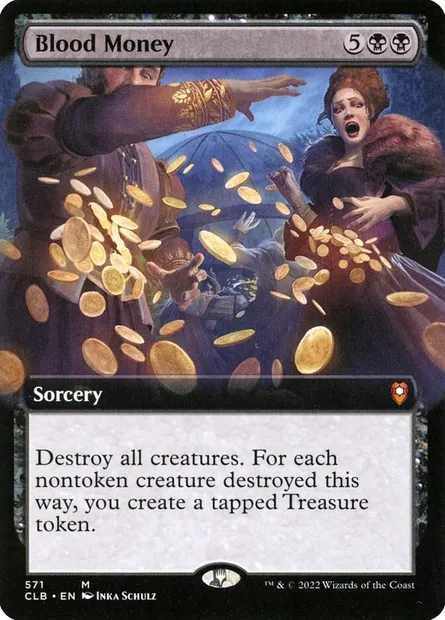 Blood Money, Magic card CLB 571 — Commander Legends: Battle for Baldur's Gate set