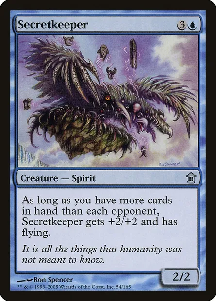 Secretkeeper, Magic card SOK 54 — Saviors of Kamigawa set