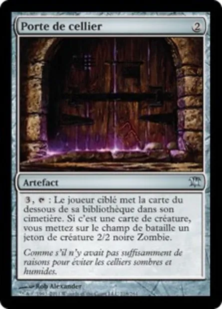 Porte de cellier, carte Magic ISD 218 — extension Innistrad