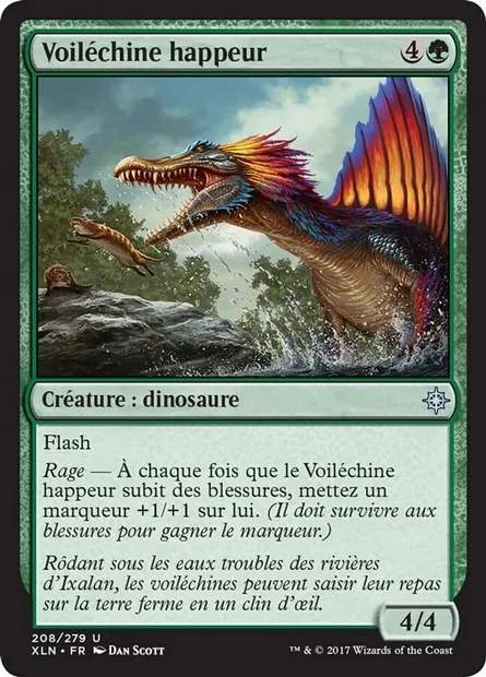 Voiléchine happeur, carte Magic XLN 208 — extension Ixalan