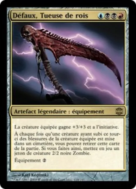 Défaux, Tueuse de rois, carte Magic ARB 114 — extension La Renaissance d'Alara