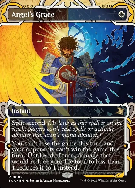 Angel's Grace, Magic card SOA 2 — Secrets of Strixhaven Mystical Archive set