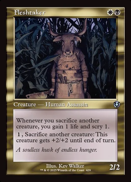 Fleshtaker, Magic card INR 429 — Innistrad Remastered set