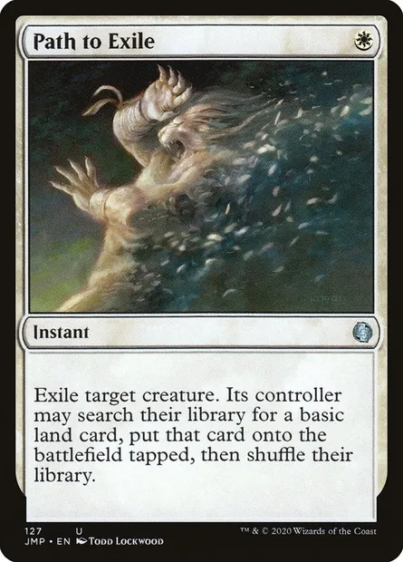 Chemin vers l'exil, carte Magic JMP 127 — extension Jumpstart