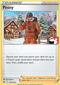 Peony, Pokémon card PPS 150 — Play! Pokémon Prize Pack Series set