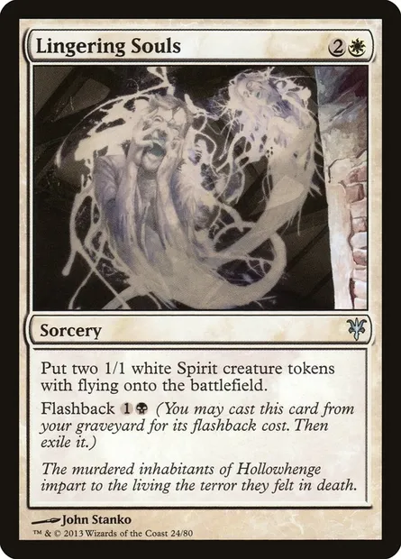 Âmes persistantes, carte Magic DDK 24 — extension Duel Decks: Sorin vs. Tibalt