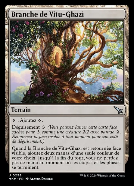 Branche de Vitu-Ghazi, carte Magic MKM 258 — extension Murders at Karlov Manor