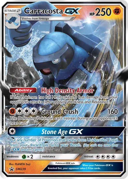 Mégapagos GX, carte Pokémon SM 239 — extension Promo SM