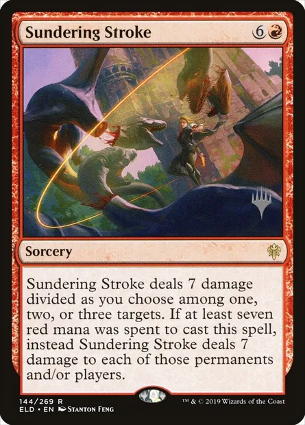 Botte de scission, carte Magic PELD 144p — extension Throne of Eldraine Promos