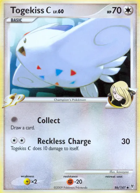Togekiss C, Pokémon card SV 86 — Supreme Victors set