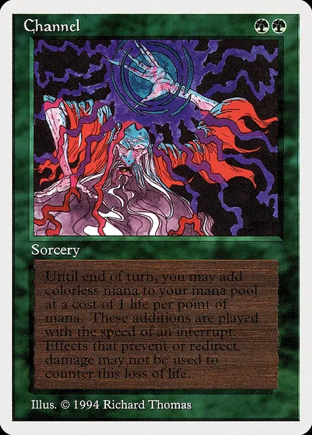 Channel, Magic card SUM 188 — Summer Magic / Edgar set