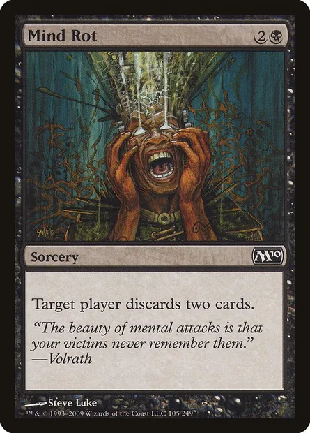 Mind Rot, Magic card M10 105 — Magic 2010 set