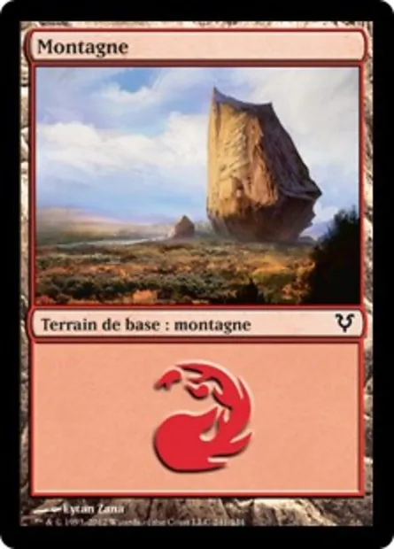 Montagne, carte Magic AVR 241 — extension Avacyn ressuscitée