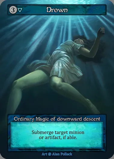 Drown, carte Sorcery BET 213 — extension Beta