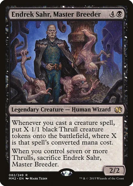 Endrek Sahr, Master Breeder, Magic card MM2 82 — Modern Masters 2015 set