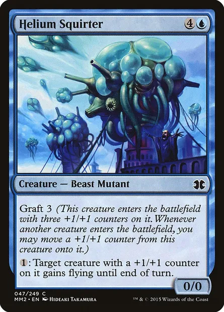 Helium Squirter, Magic card MM2 47 — Modern Masters 2015 set