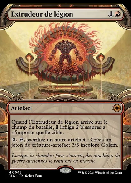 Extrudeur de légion, carte Magic BIG 42 — extension The Big Score