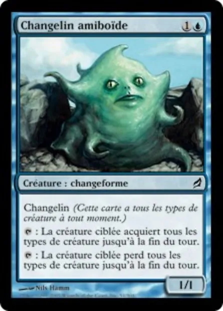 Changelin amiboïde, carte Magic LRW 51 — extension Lorwyn