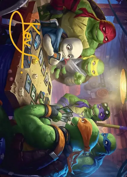 Lessons from Life // Lessons from Life, carte Magic ATMT 14 — extension Teenage Mutant Ninja Turtles Art Series