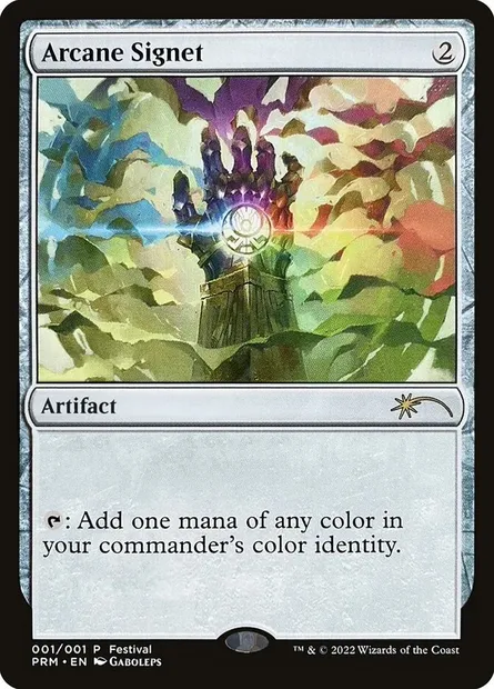 Arcane Signet, Magic card P30M 1F — 30th Anniversary Misc Promos set