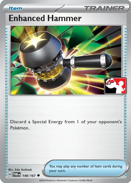 Maillet Amélioré, carte Pokémon PPS 148-5 — extension Play! Pokémon Prize Pack Series