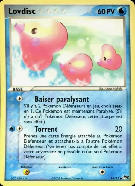 Lovdisc, carte Pokémon P2 14 — extension POP Série 2