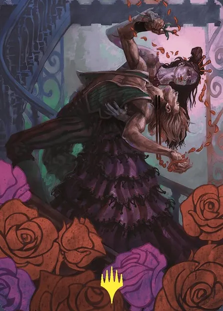 Exsanguinate // Exsanguinate, Magic card ACMM 37 — Commander Masters Art Series set