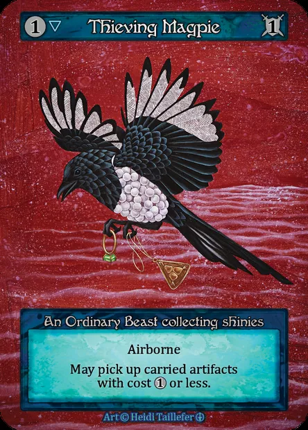 Thieving Magpie, carte Sorcery ATH 104 — extension Arthurian Legends