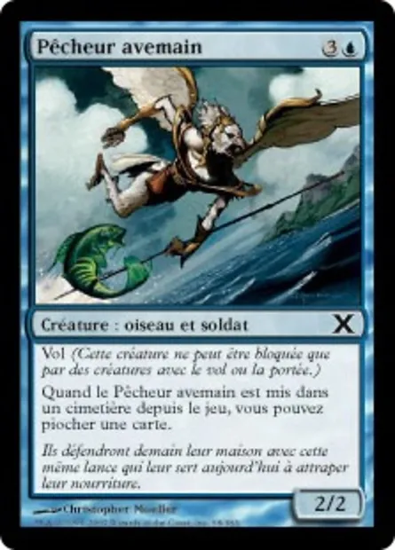 Pêcheur avemain, carte Magic 10E 68 — extension Dixième édition