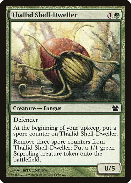 Thallid Shell-Dweller, Magic card MMA 169 — Modern Masters set