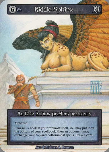 Riddle Sphinx, Sorcery card BET 135 — Beta set