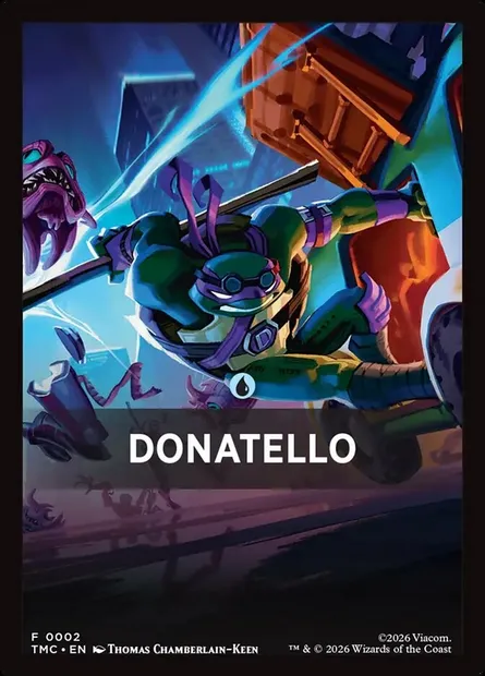 Donatello, Magic card FTMC 2 — Teenage Mutant Ninja Turtles Eternal Front Cards set