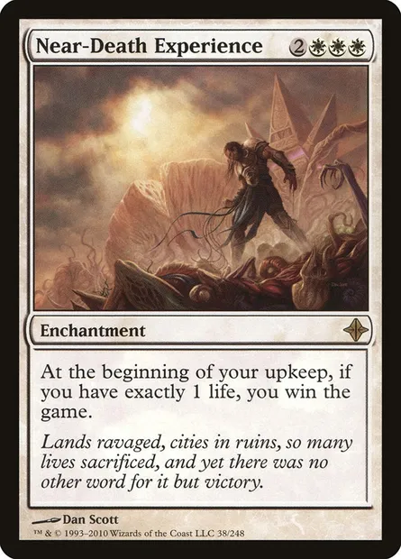 Near-Death Experience, Magic card ROE 38 — Rise of the Eldrazi set