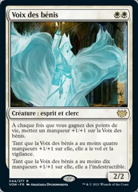 Voix des bénis, carte Magic VOW 44 — extension Innistrad : noce écarlate