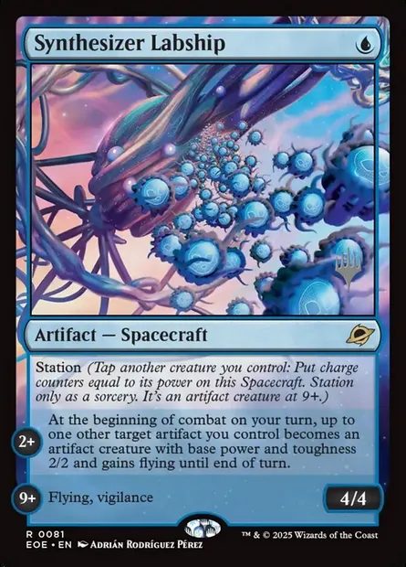Synthesizer Labship, Magic card PEOE 81p — Edge of Eternities Promos set