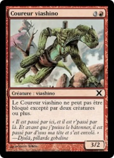 Coureur viashino, carte Magic 10E 245 — extension Dixième édition