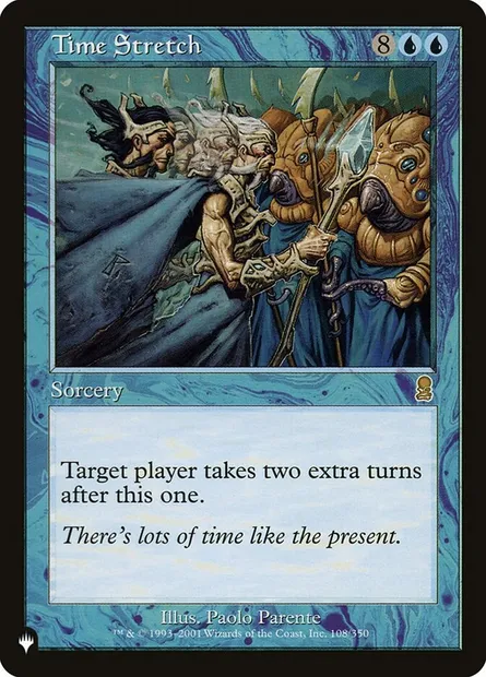 Time Stretch, Magic card PLST ODY-108 — The List set
